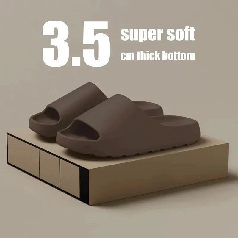 Coconut Slippers Cloud Thick-soled Sandals Summer Fashion Soft Bottom Beach Men Slippers Women's Sandals EVA Slides MANDOTOS