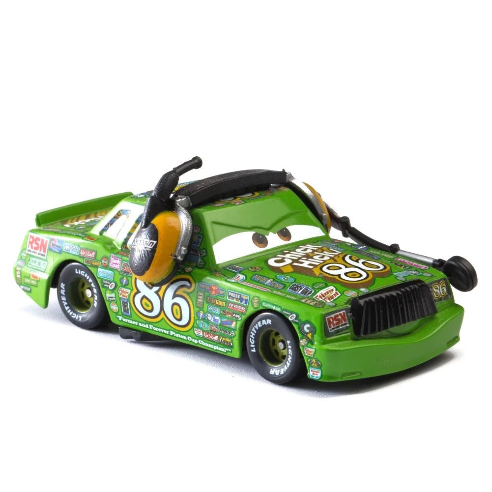 Mandotos Disney Pixar Cars 1 55 Metal Alloy Diecast Toy Car Set Lightning McQueen Mater Jackson Storm The King Nine fingers Store