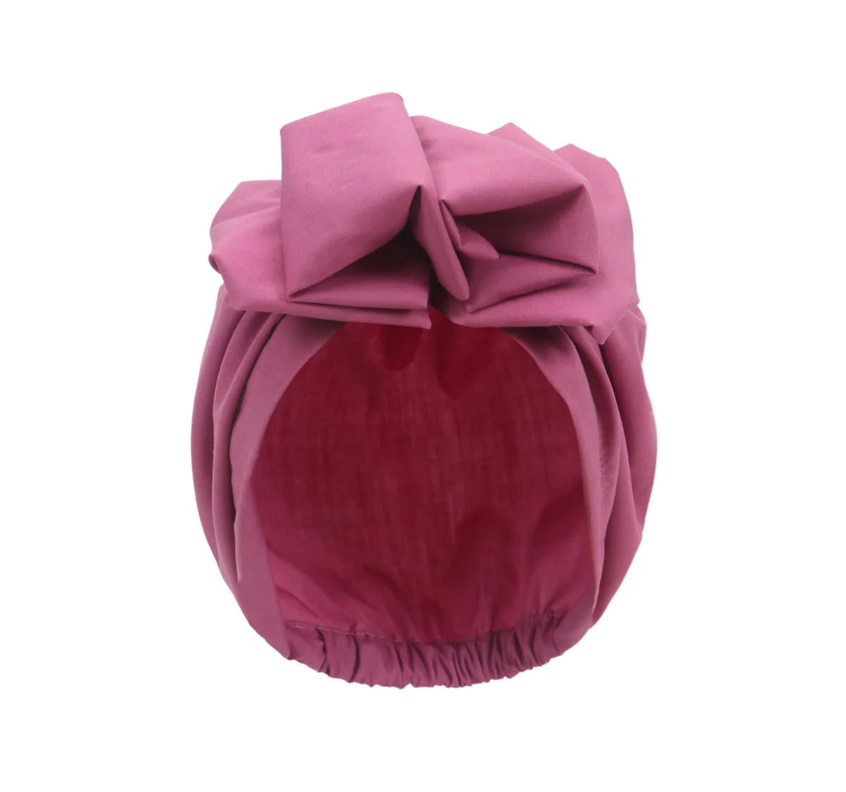 Fashion African-style headgear, women's headdresses, Muslim-style soft Hijab, monochromatic colored mirror hats in Muslim style