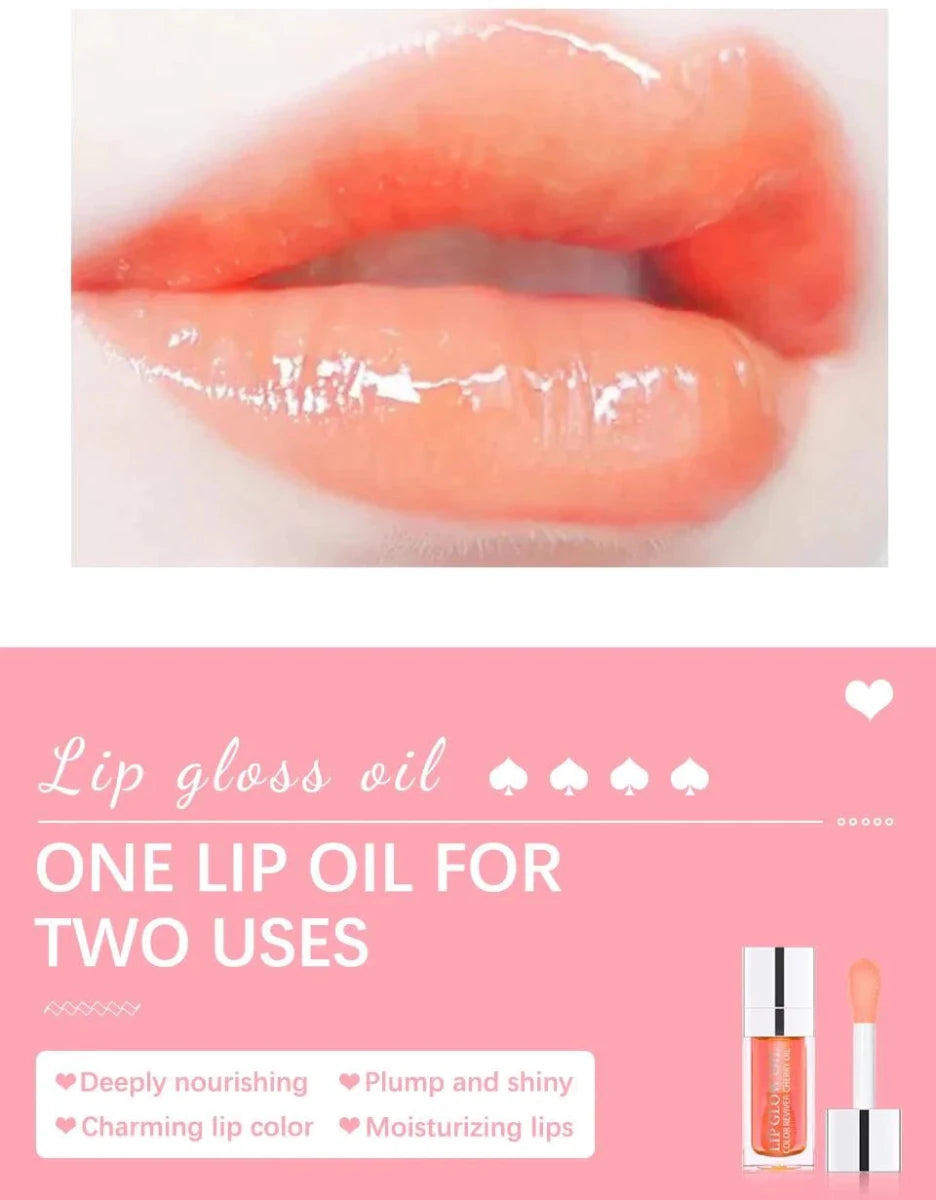 Moisturizing Lip Balm Oil - Plumping Exfoliating Lip Gloss - MANDOTOS