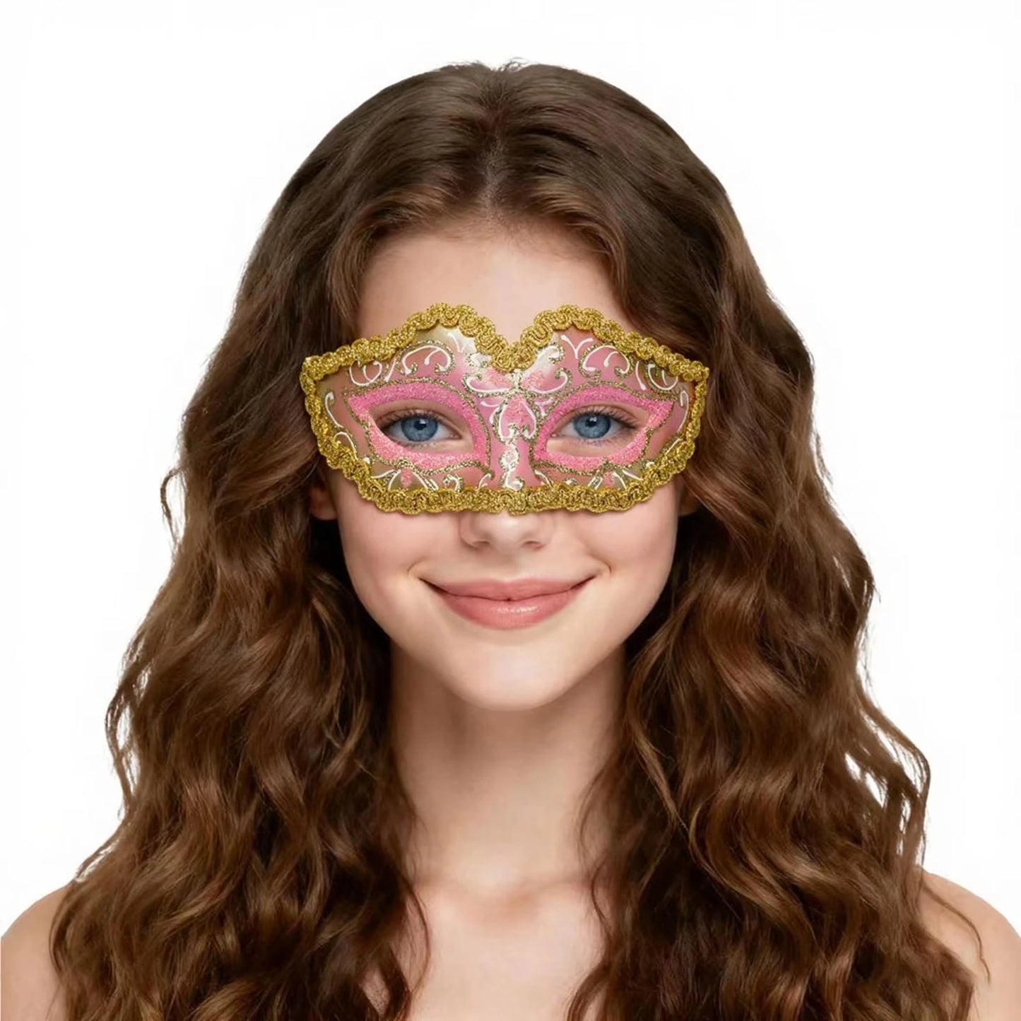 Handcrafted Mask Exquisitely Decorative Mask Party Mask Comfortable For Ball Social Activities Carnival