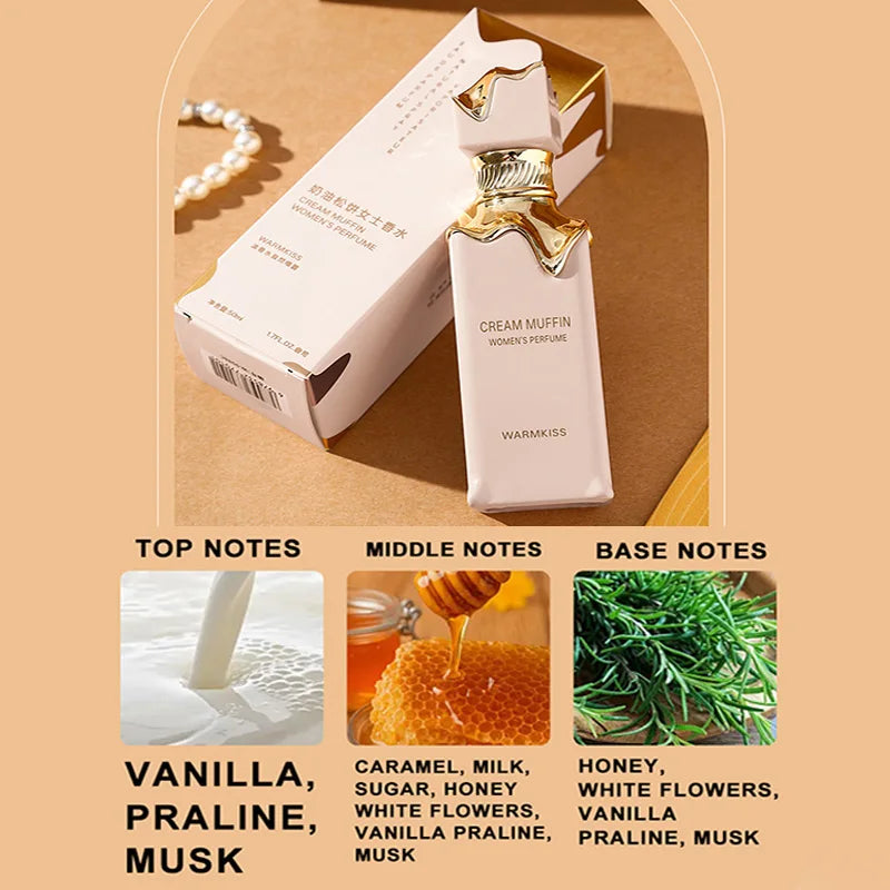 Arabic Fragrance Perfume For Women Sweet Vanilla Sensual Cologne Body Spray Lasting Fragrance Pheromone Arab Eau De Parfum Gift