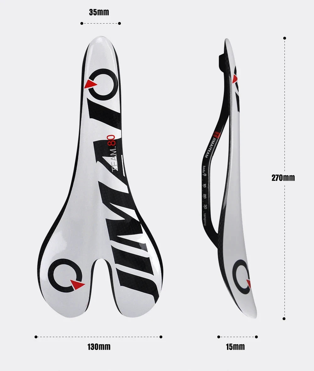 Bicycle saddle Carbon saddle Saddle racing bike saddle bicycles mtb accessories for mountain bike 270*130mm Cycling Saddle MANDOTOS