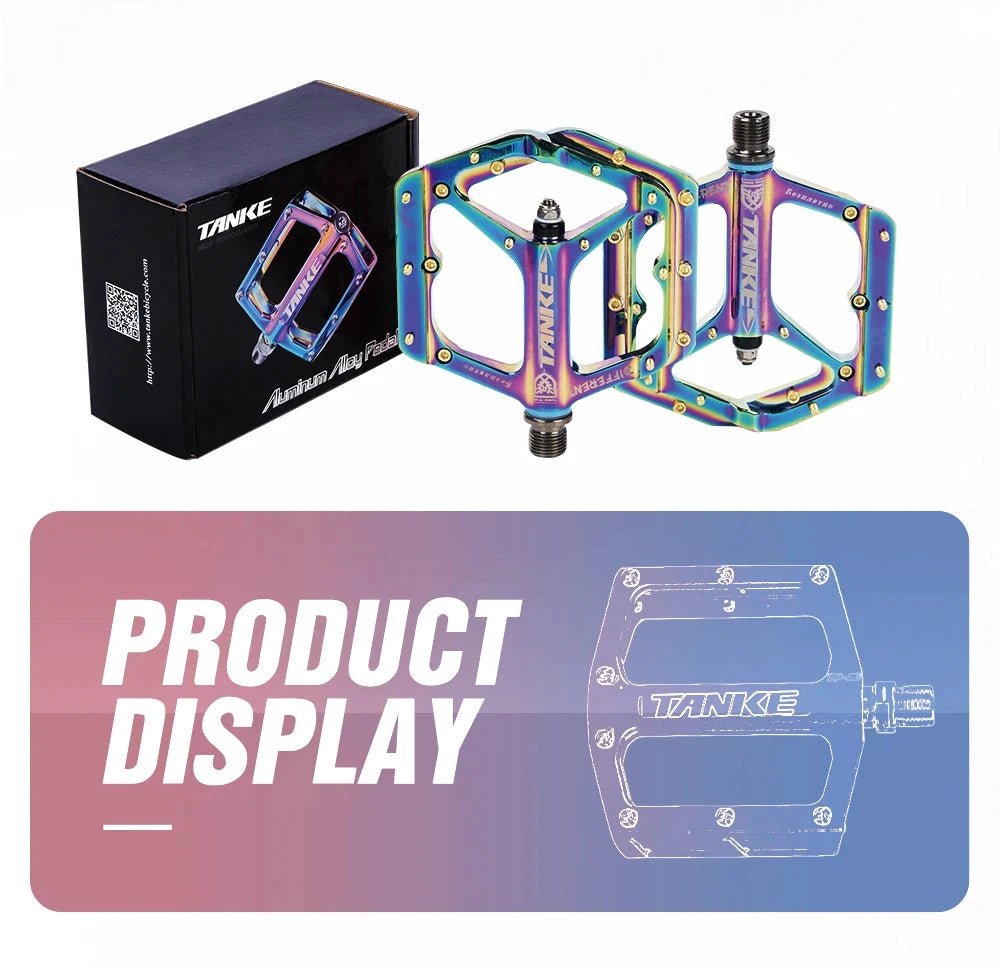 TANKE TP-50 Pedals Sepeda MTB Aluminum Alloy Non-slip Bicycle Pedal Bicycle Pedal Bicycle pedal MANDOTOS