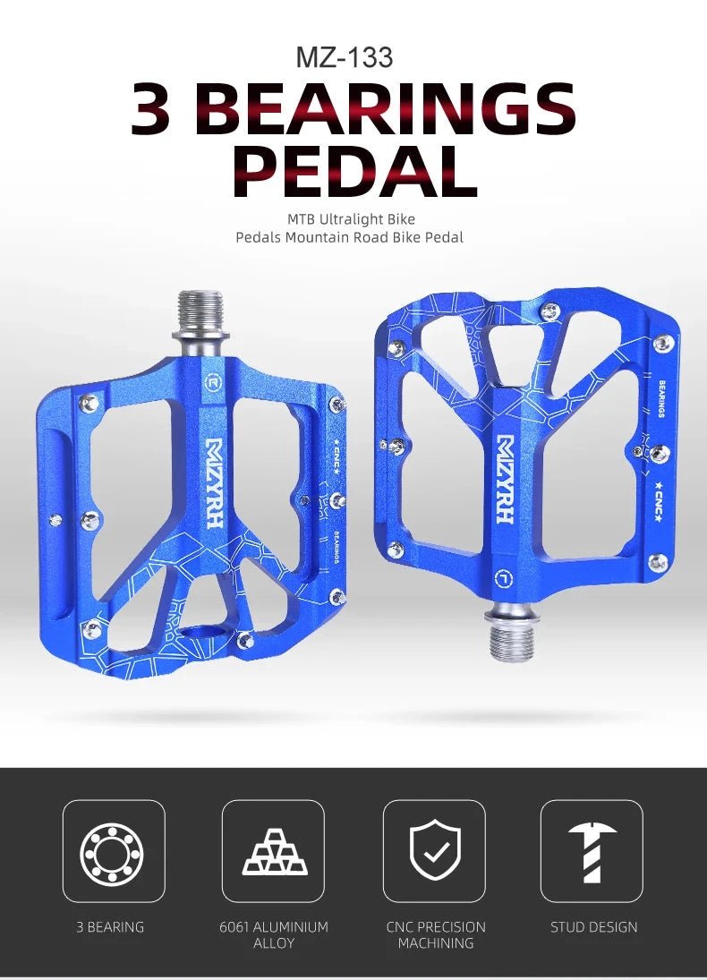MZYRH Ultralight Sealed Bearing Bike Pedals: Revolutionize Your Ride! 🚴♂️🔥 - MANDOTOS
