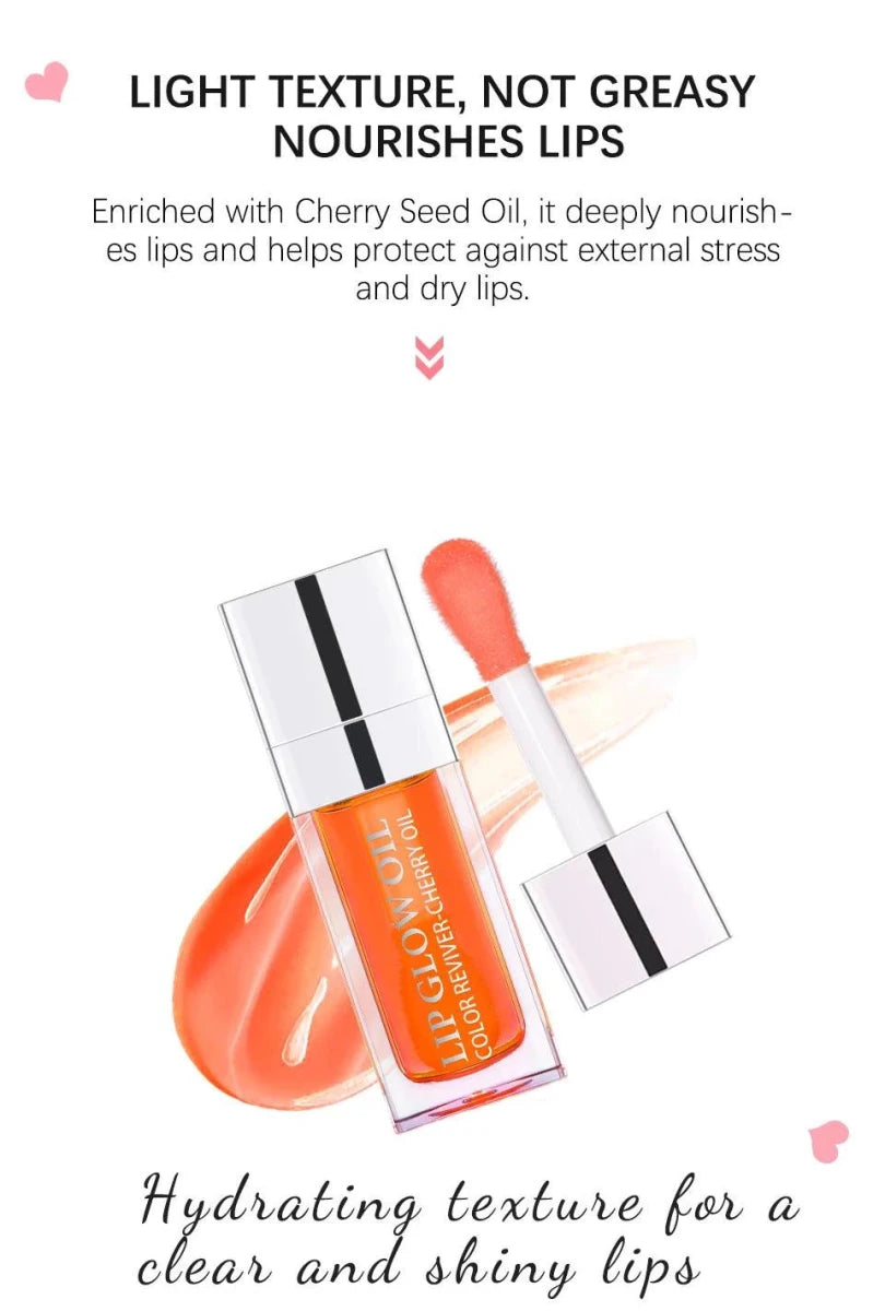 Moisturizing Lip Balm Oil - Plumping Exfoliating Lip Gloss - MANDOTOS