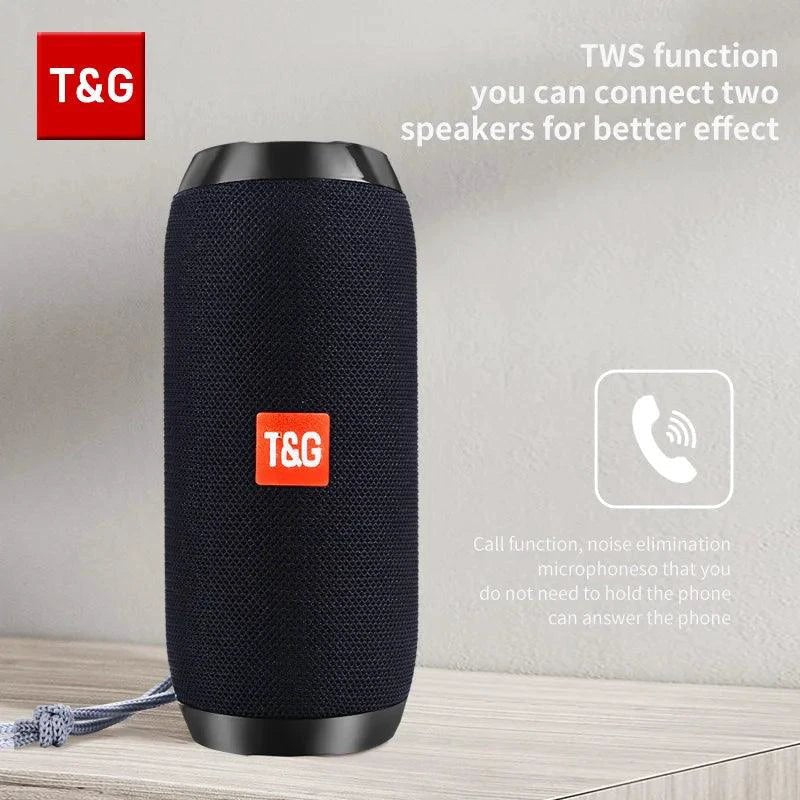 TG117 Bluetooth Speaker - Portable Waterproof TWS Outdoor Speaker - MANDOTOS