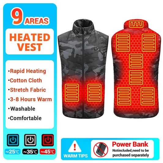 Heated Motorcycle Hooded Jacket - Your Winter Survival Gear! - MANDOTOS