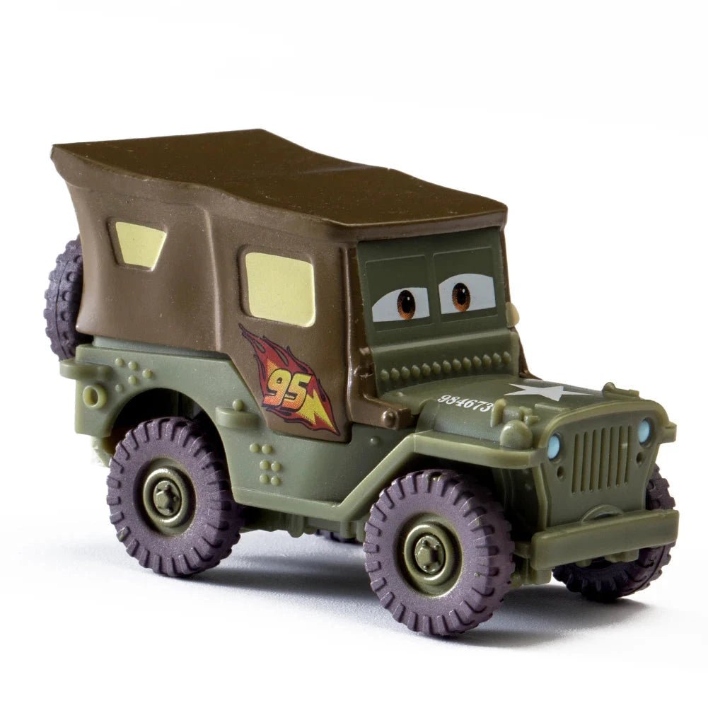 Mandotos Disney Pixar Cars 1 55 Metal Alloy Diecast Toy Car Set Lightning McQueen Mater Jackson Storm The King Nine fingers Store