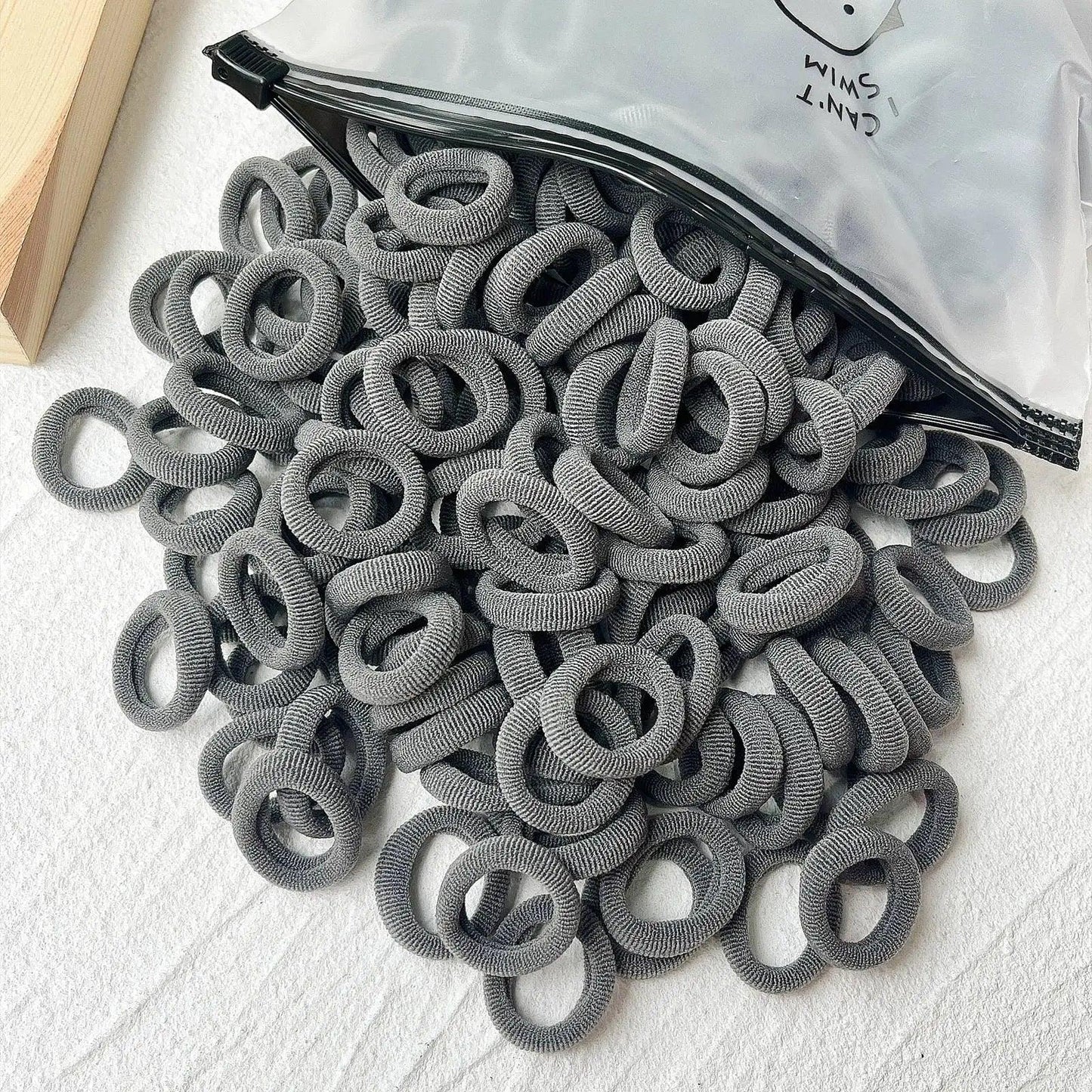 20/50pcs Kids Elastic Hair Bands Girls Sweets Scrunchie Rubber Band for Children Hair Ties Clips Headband Baby Hair Accessories - MANDOTOS