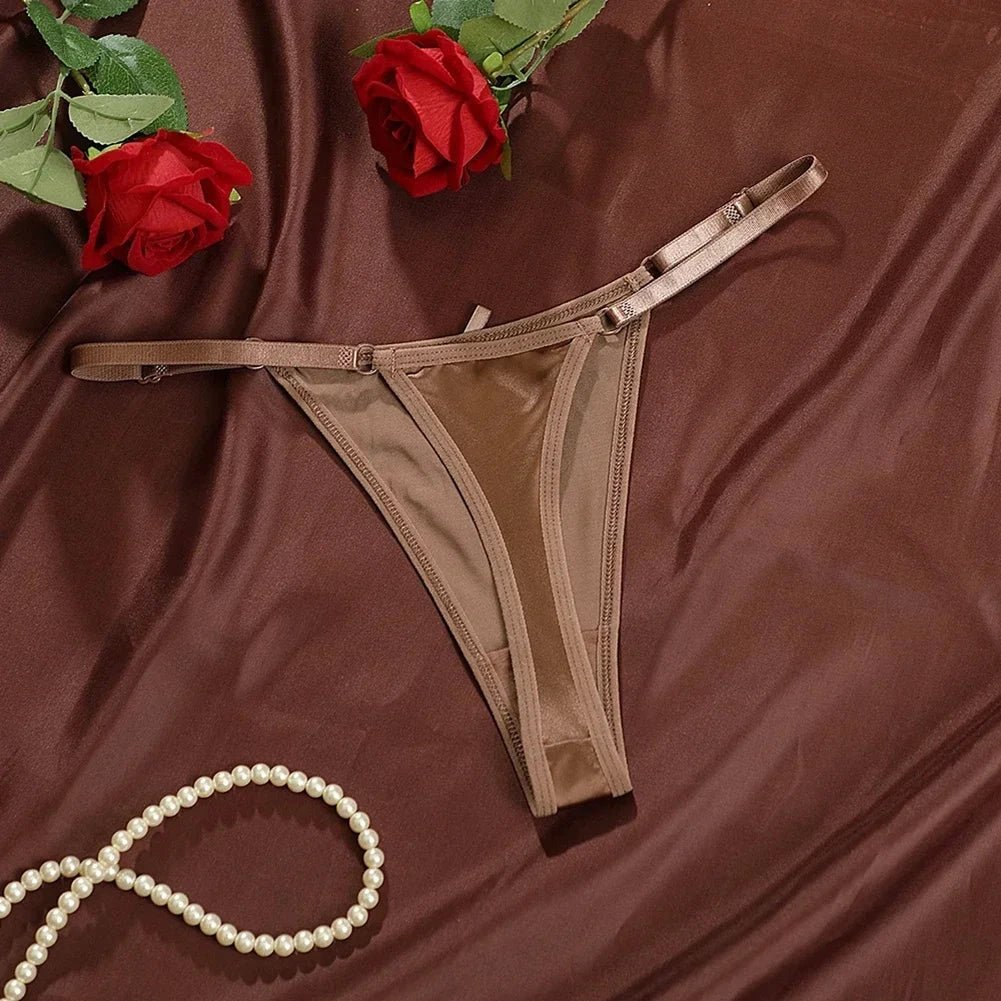 Ice Silk Panties Women Lingerie Underwear Low Waist Seamless Quick-drying Skin-friendly Breathable Briefs Women Intimates Brief MANDOTOS