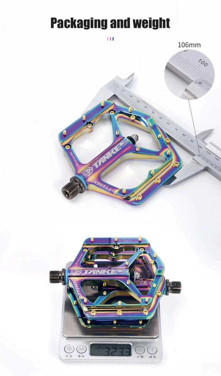 TANKE TP-50 Pedals Sepeda MTB Aluminum Alloy Non-slip Bicycle Pedal Bicycle Pedal Bicycle pedal MANDOTOS
