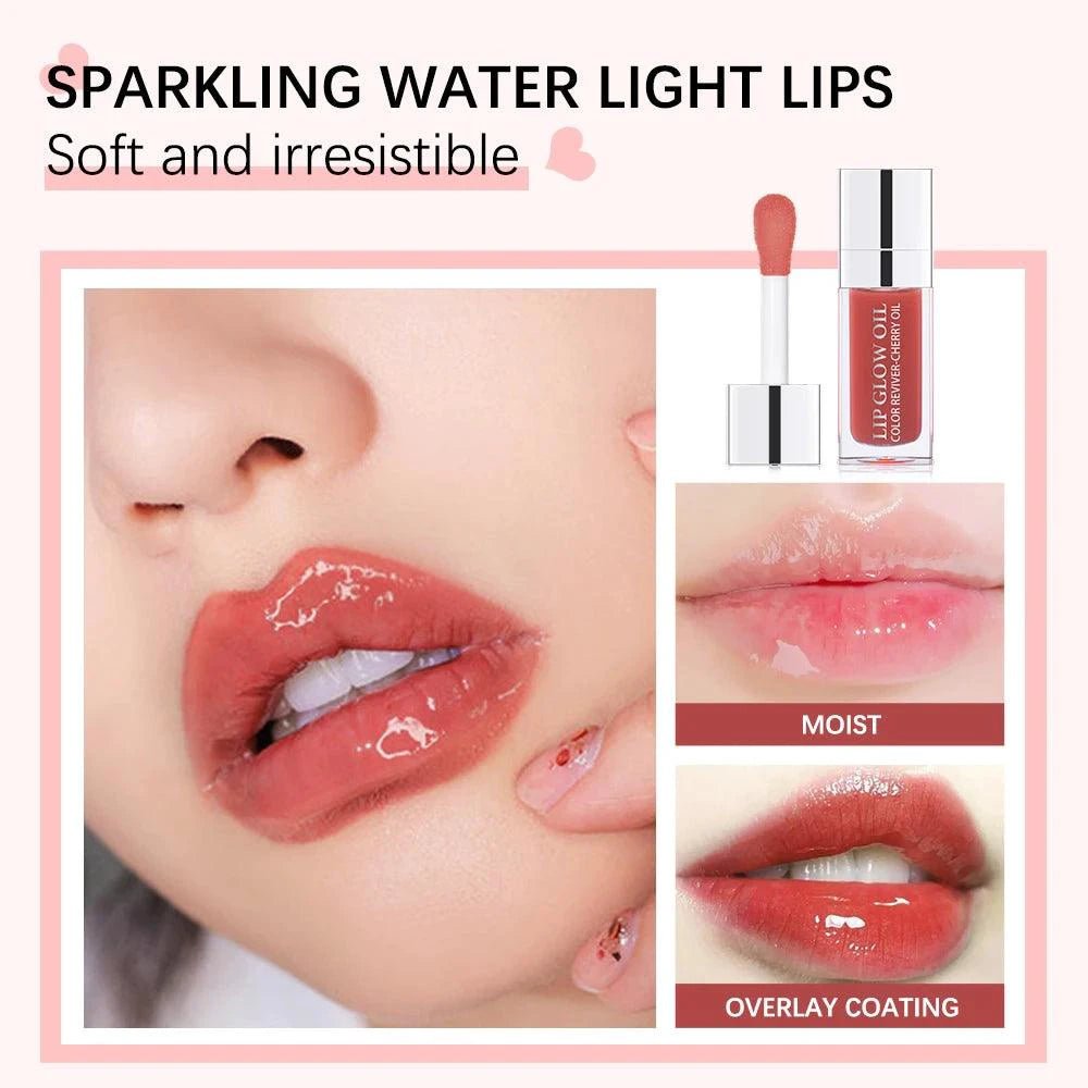 Moisturizing Lip Balm Oil - Plumping Exfoliating Lip Gloss - MANDOTOS