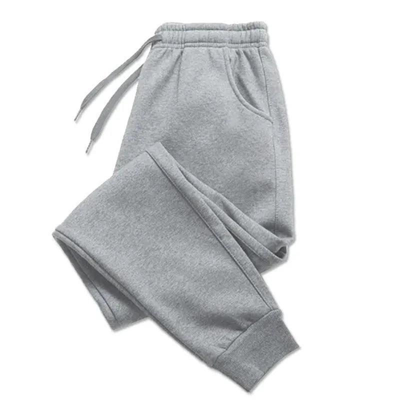PUAIA Print Men's Pants Autumn/Winter New Sport Jogging Trousers Fitness Loose Fit Clothing Solid Color Outfit Streetwear Pants - MANDOTOS