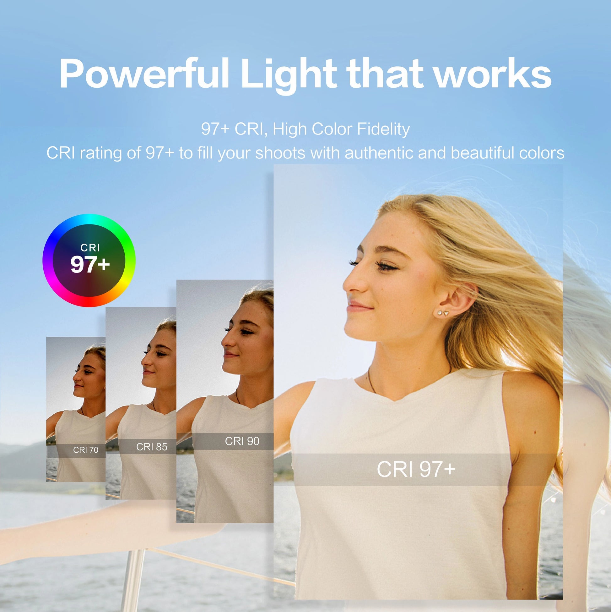COLBOR CL60R Professional LED Photography Light - MANDOTOS