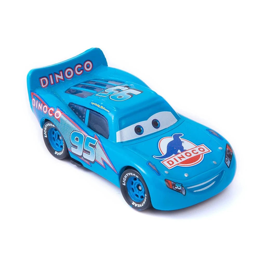 Mandotos Disney Pixar Cars 1 55 Metal Alloy Diecast Toy Car Set Lightning McQueen Mater Jackson Storm The King Nine fingers Store