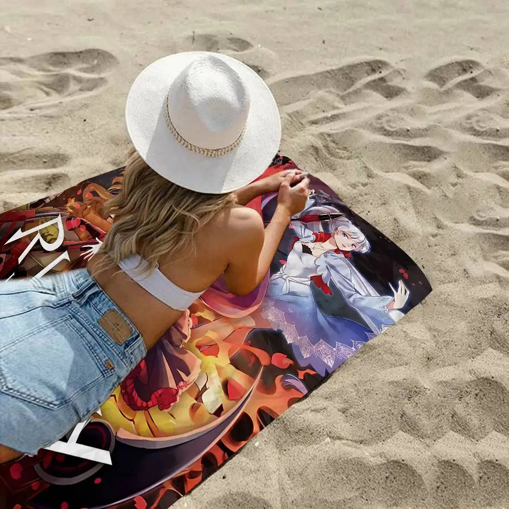 Anime B-RWBYS Microfiber Beach Towel - MANDOTOS