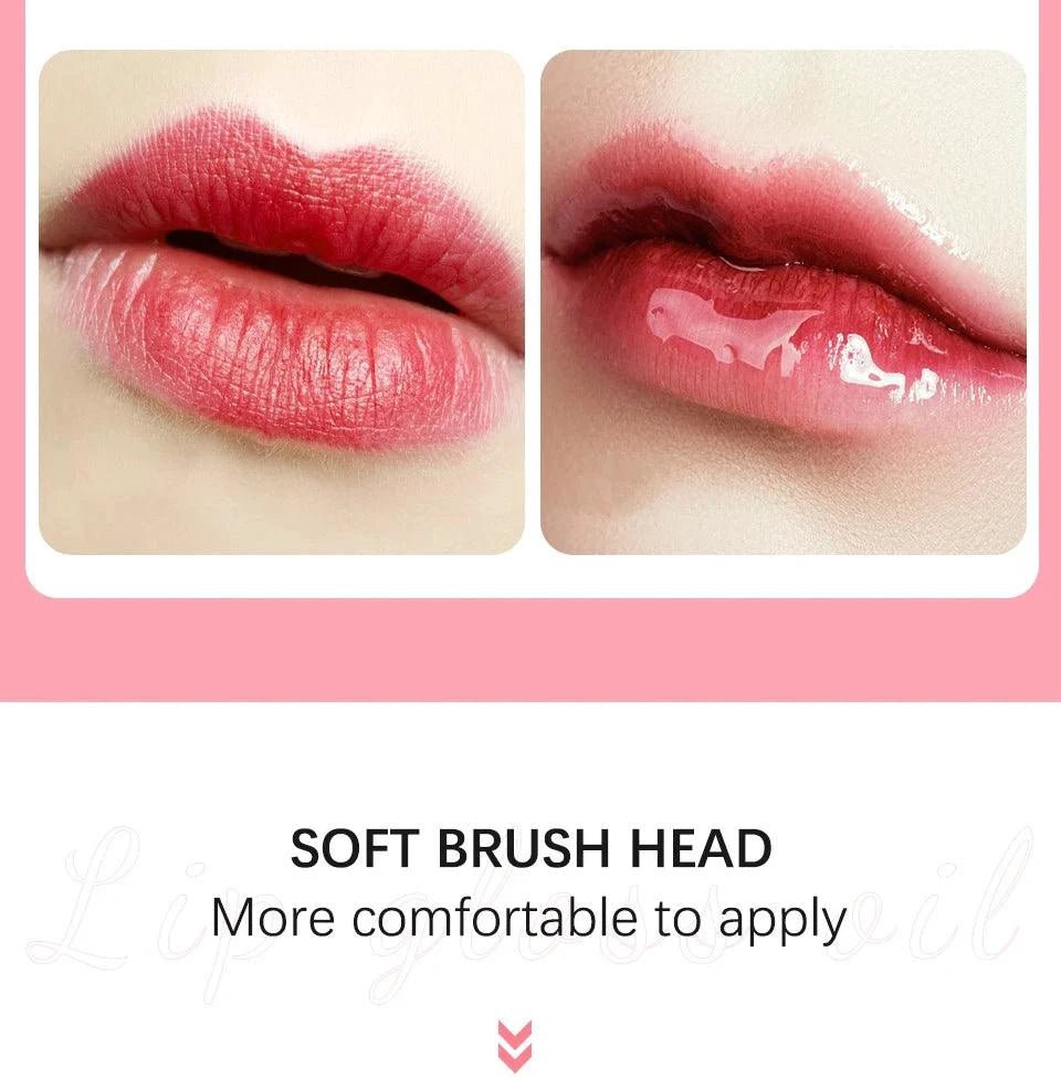 Moisturizing Lip Balm Oil - Plumping Exfoliating Lip Gloss - MANDOTOS