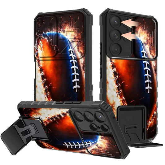 Rossy Galaxy S23 Ultra Case - Dual-Layer Shockproof with Slide Camera Cover & Kickstand for Ultimate Protection - MANDOTOS
