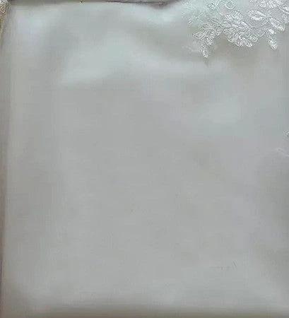 Princess Bride Mermaid Wedding Dress - White Trailing Backless Lace Gown MANDOTOS