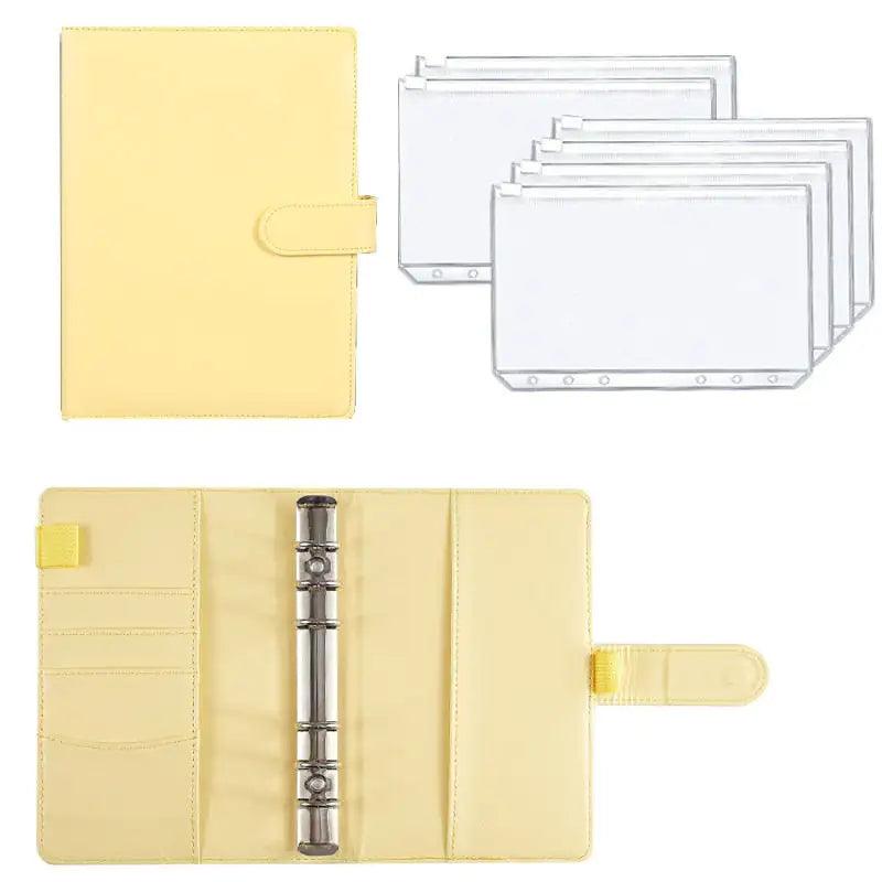 A6 Deluxe Leather Finance Organizer - MANDOTOS
