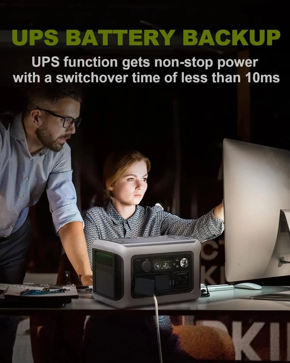 ALLPOWERS R600 Portable Powerstation - 299Wh 600W LiFePO4 Battery - MANDOTOS INTERNATIONAL