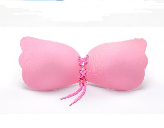 Ancient Energy large size strapless adhesive push-up bra for women, invisible, sticky, and supportive lingerie.