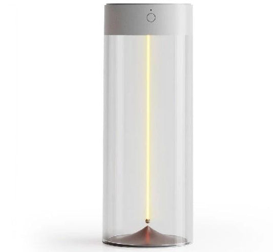 Ancient Energy LED camping light, rechargeable portable night light with high transparency and anti-drop design for outdoor use.