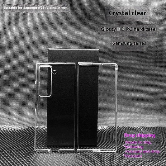 Applicable To High-permeability PC Transparent Hard Shell HD Anti-fall Phone Case - MANDOTOS