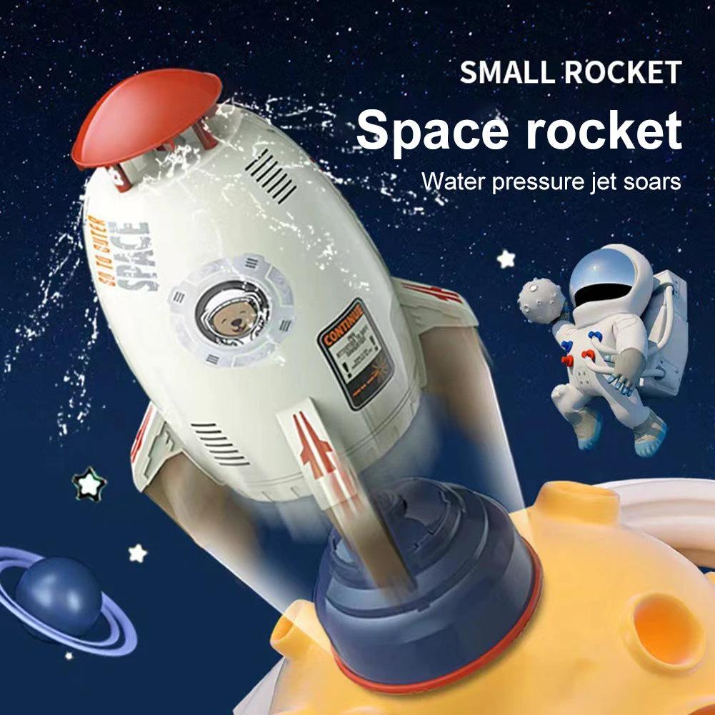 Rocket Launcher Toys Outdoor Rocket Water Pressure Lift Sprinkler Toy Interaction In Garden Lawn Water Spray Toys For Kids Summer Gadgets MANDOTOS