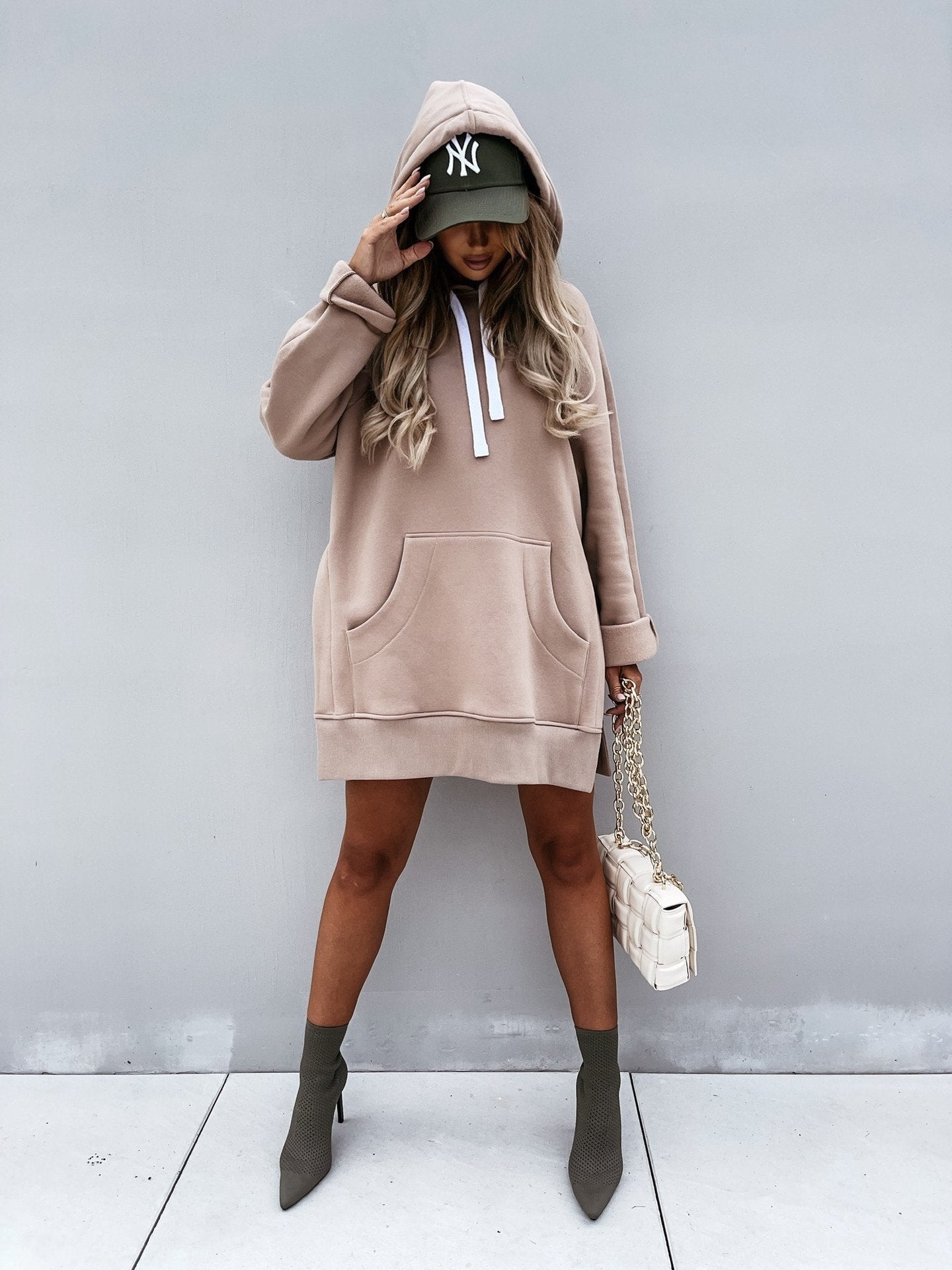 Women's Hooded Pullover Sweater