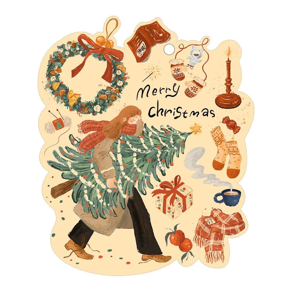 Mandotos Christmas Car Pendant Hanging Ornament for Car and Home Decoration Festive Holiday Decor - MANDOTOS