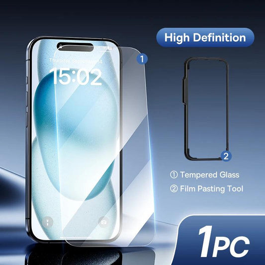 Baseus Tempered Glass for iPhone 16 Pro Max Plus Screen Protector for iPhone 15 14 13 12 11 Pro Max Clear Edge Anti-Peeping Film - MANDOTOS