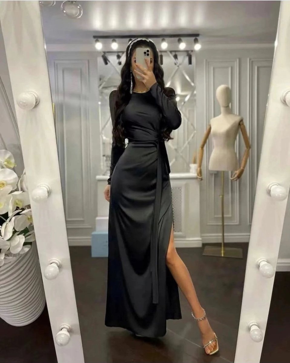 Beautiful Waist Fitting Irregular Dress MANDOTOS