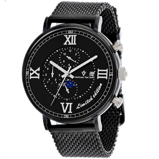 Christian Van Sant Men's Somptueuse LTD watch with a sleek design, featuring a stainless steel band and elegant dial.