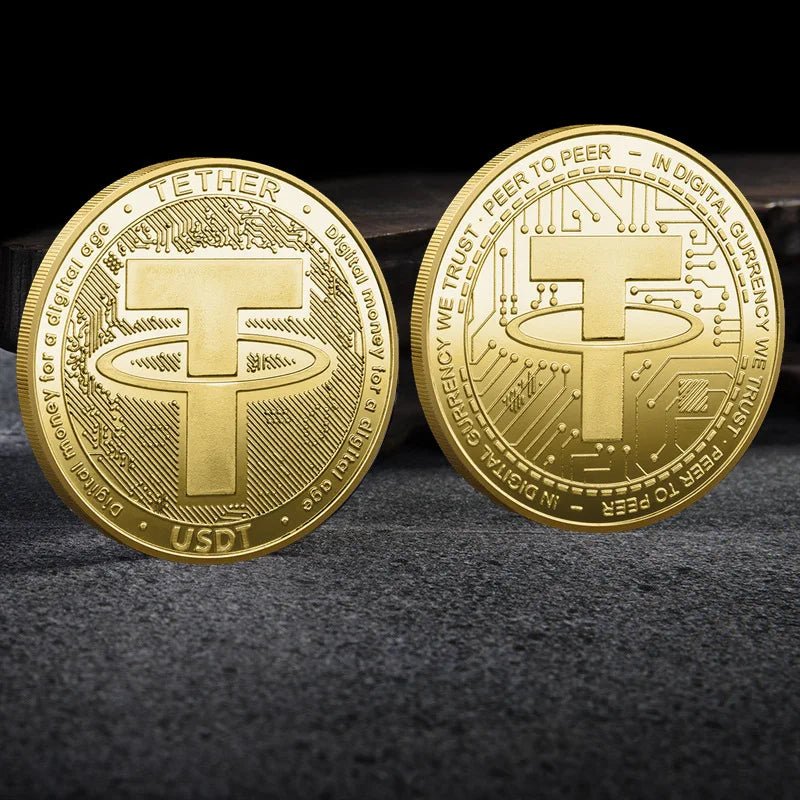 Bitcoin BTC ETH ADA XLM SHIB DOGE XRP SOL DOT LINK LTC UNI Coin Physical Metal Crypto Currency Coin Collection with Plastic Case - MANDOTOS INTERNATIONAL