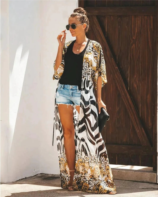 Breeze Kimono Dress - MANDOTOS