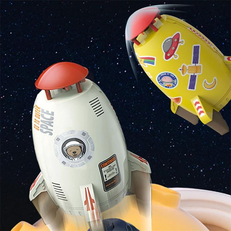 Rocket Launcher Toys Outdoor Rocket Water Pressure Lift Sprinkler Toy Interaction In Garden Lawn Water Spray Toys For Kids Summer Gadgets MANDOTOS
