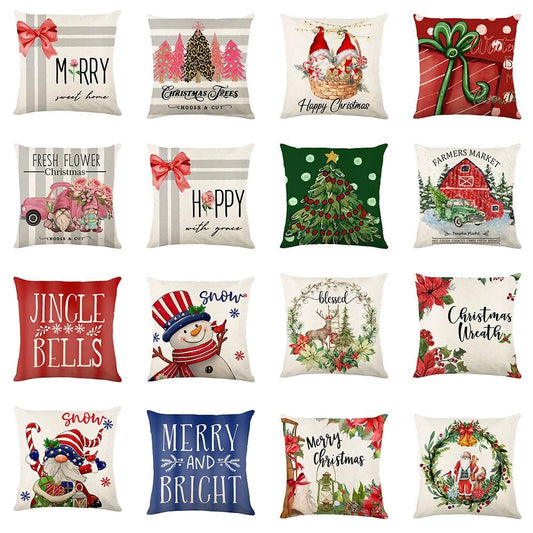 Mandotos Christmas Pillow Covers Snowflake Stamping - MANDOTOS