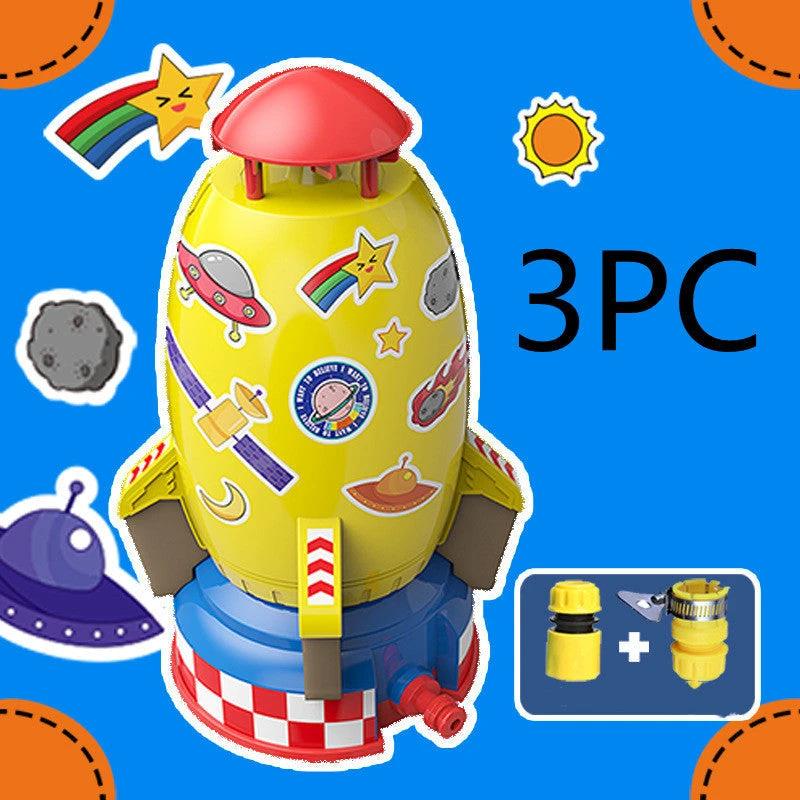 Rocket Launcher Toys Outdoor Rocket Water Pressure Lift Sprinkler Toy Interaction In Garden Lawn Water Spray Toys For Kids Summer Gadgets MANDOTOS