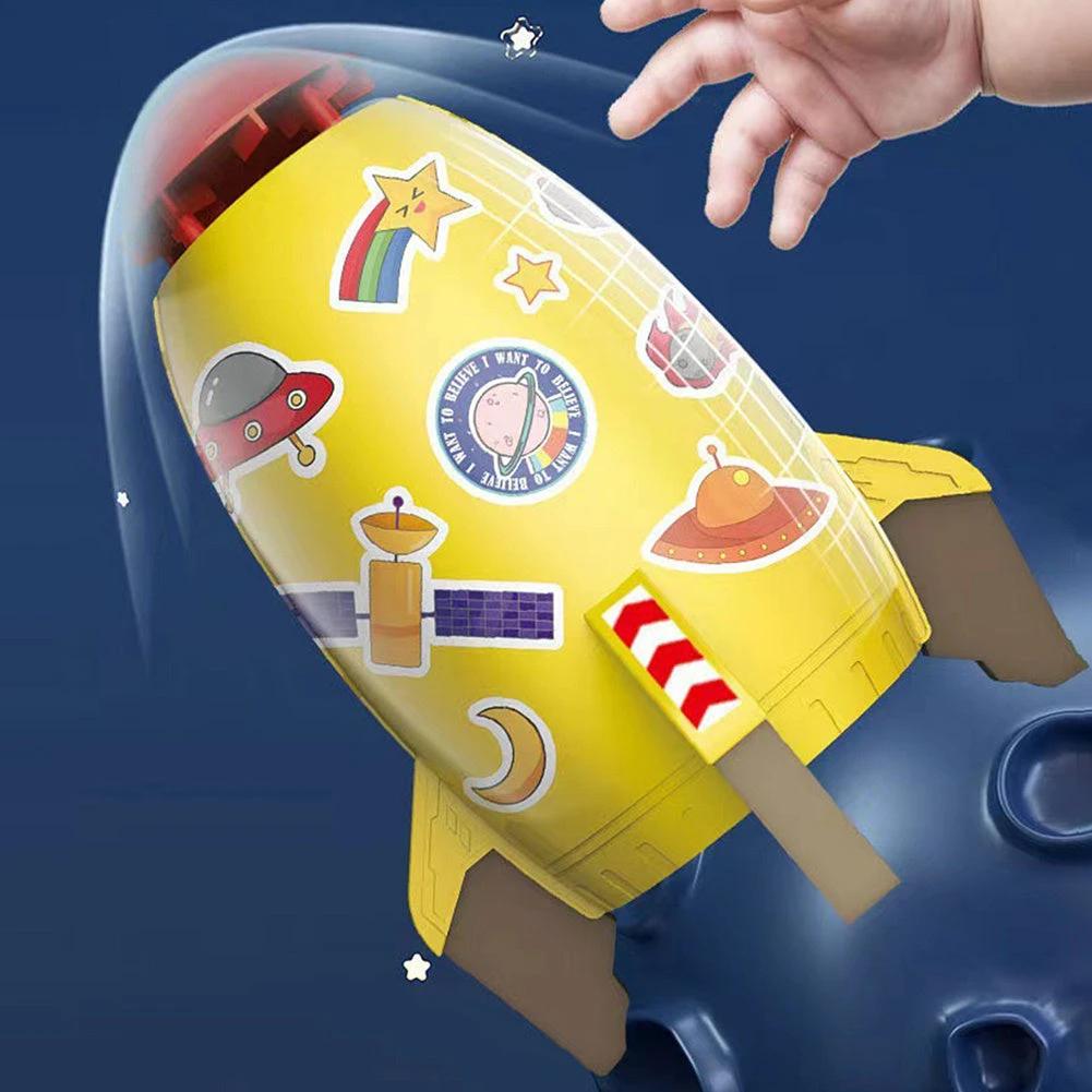 Rocket Launcher Toys Outdoor Rocket Water Pressure Lift Sprinkler Toy Interaction In Garden Lawn Water Spray Toys For Kids Summer Gadgets MANDOTOS