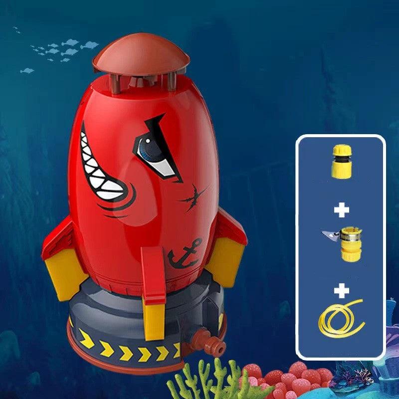 Rocket Launcher Toys Outdoor Rocket Water Pressure Lift Sprinkler Toy Interaction In Garden Lawn Water Spray Toys For Kids Summer Gadgets MANDOTOS