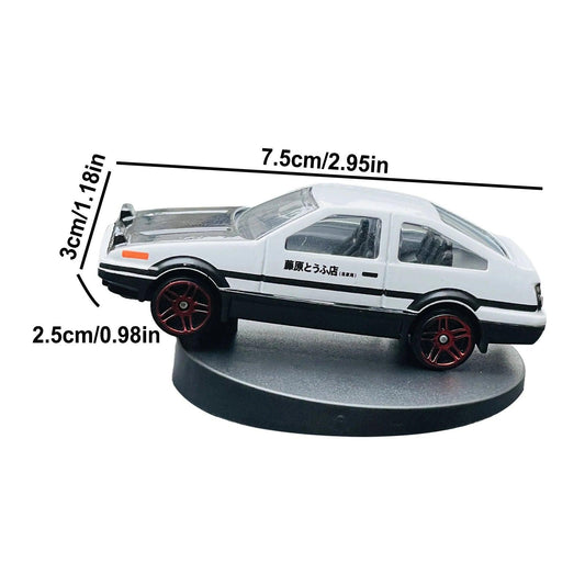 Car AE86 Drift Rotating Ornaments Auto Dashboard Turning AE86 Racing Model Deco Car Interior Classic Center Console Decoration - MANDOTOS