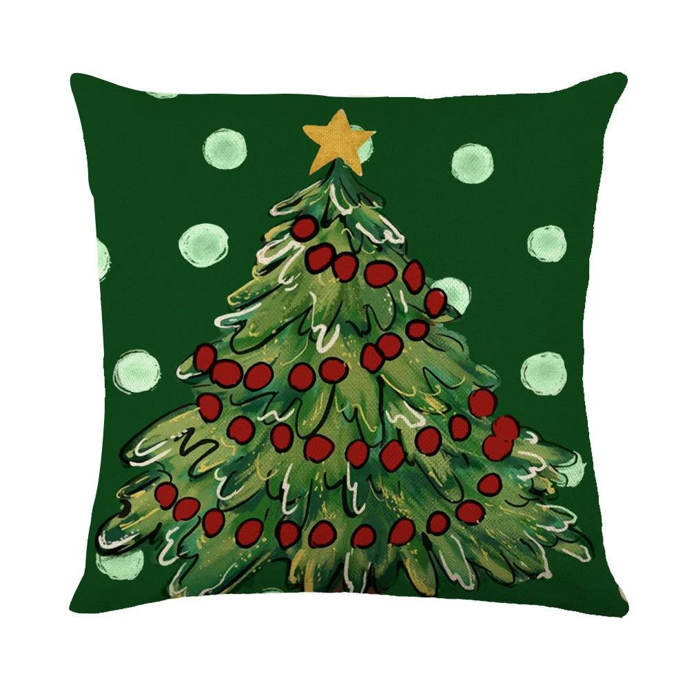 Mandotos Christmas Pillow Covers Snowflake Stamping - MANDOTOS