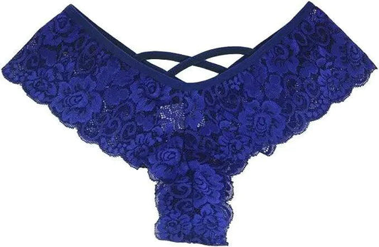 Chic 4-Pack Lace G-String Panties for Women - MANDOTOS
