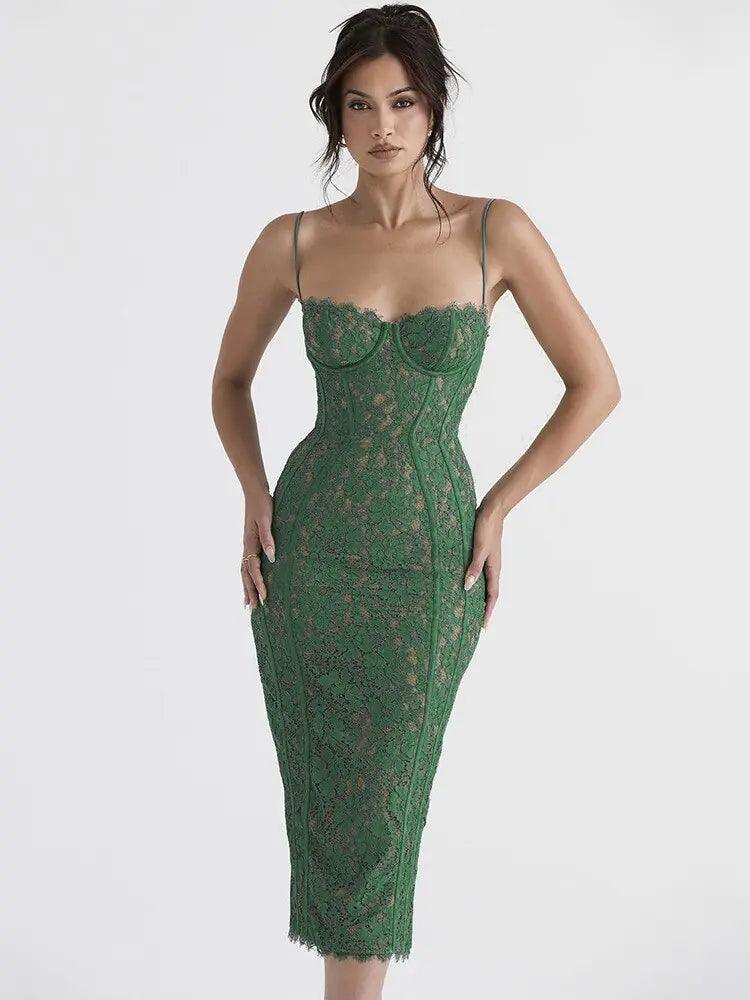 Chic Backless Party Midi - MANDOTOS