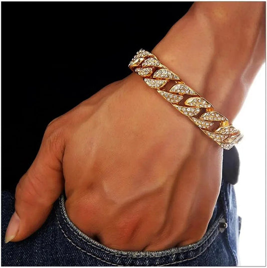 Clyde Elegance Gold Bracelet - MANDOTOS