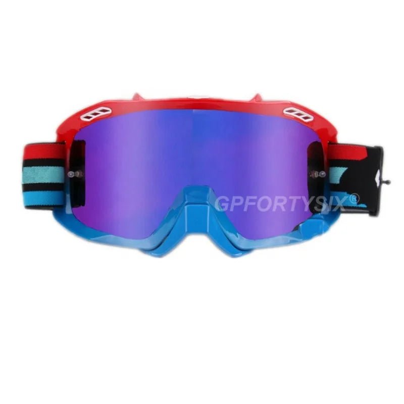 Custom Motorbike ATV Goggles Motocross Glasses Off Road Dirt Bike Motorcycle Helmet Goggle Ski Sport Mountain Bike Sunglasses - MANDOTOS INTERNATIONAL