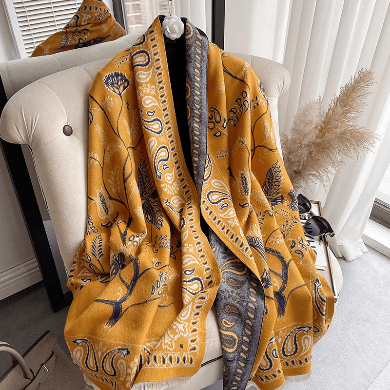 LuxeBreeze UV Scarf - MANDOTOS INTERNATIONAL
