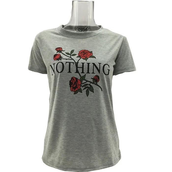 Women Summer Casual Blouse Shirt Loose T-Shirts Tops - MANDOTOS INTERNATIONAL0